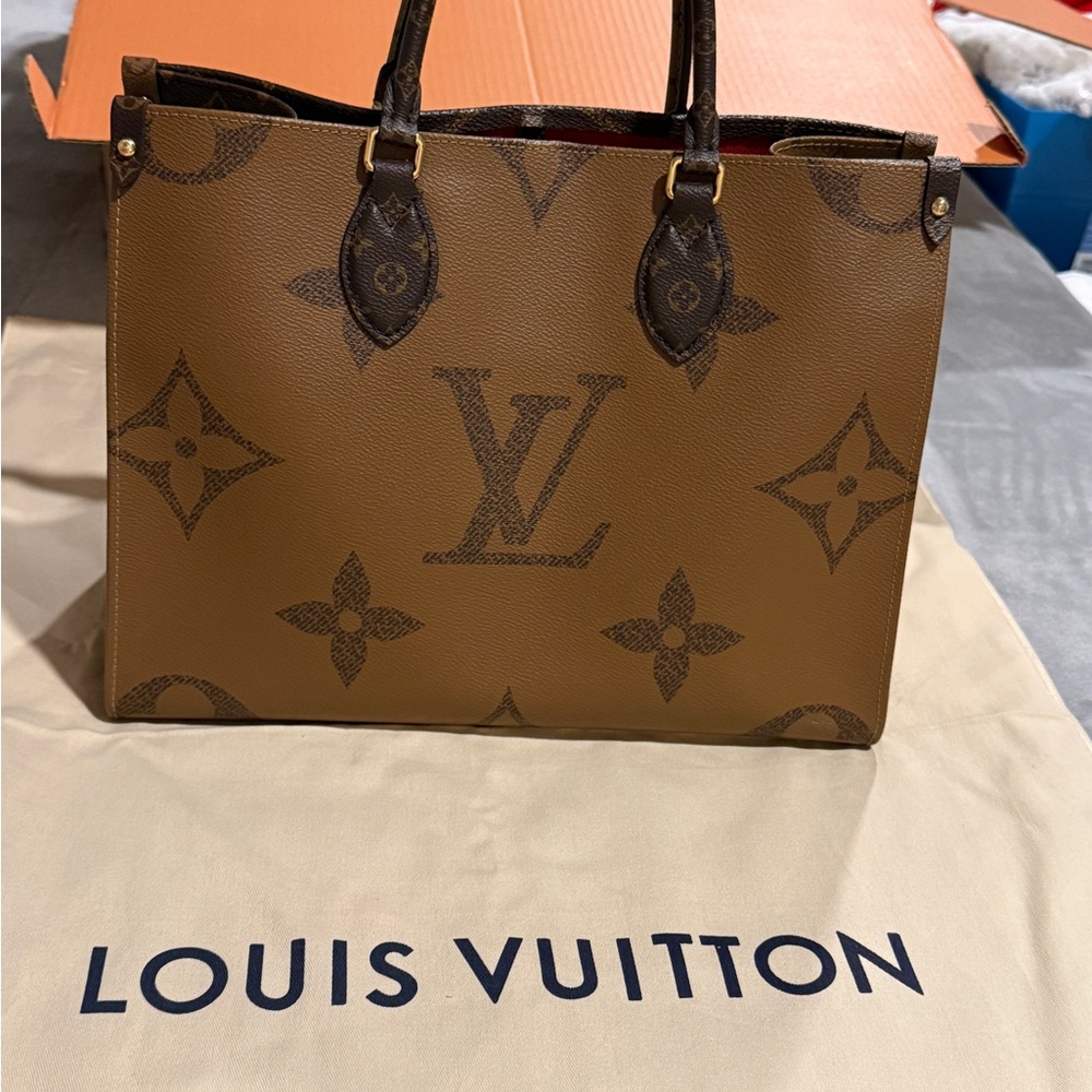 Louis Vuitton Brown Monogram Tote